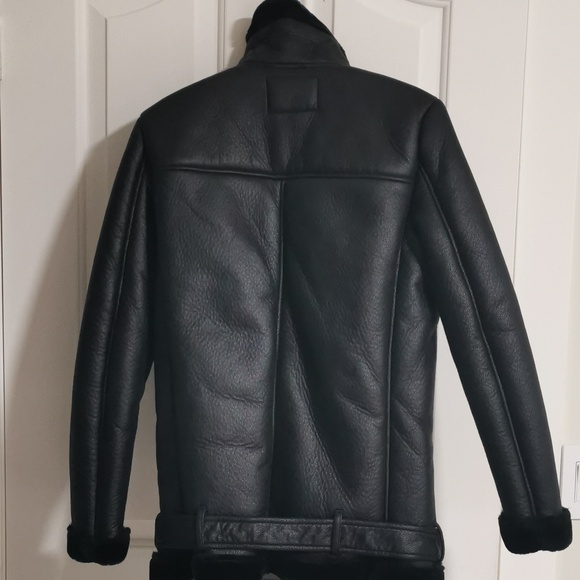 Only fake faux biker style jacket - Picture 5 of 8